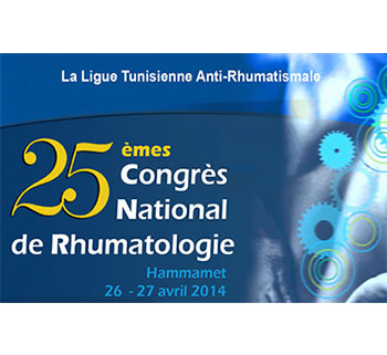 25<sup>ème</sup> Congrès national de Rhumatologie
