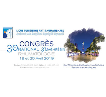 30<sup>ème</sup> Congrès national de Rhumatologie