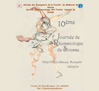 10<sup>ème</sup> Journée de Rhumatologie de Sousse