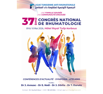 37<sup>ème</sup> Congrès national de Rhumatologie