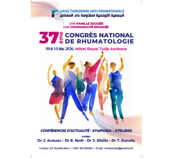 37<sup>ème</sup> Congrès national de Rhumatologie