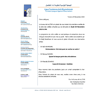 Veillée 30 Novembre 2023