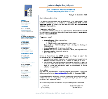 Veillée Tozeur Jan 2025