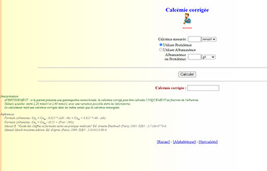 Calcémie corrigée