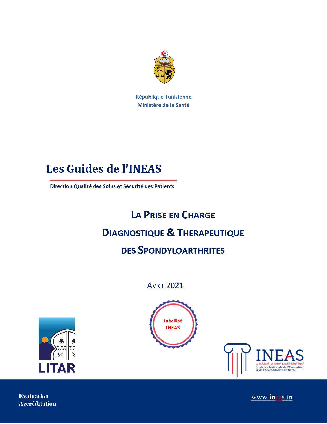 La prise en charge diagnostique & therapeutique des spondyloarthrites (INEAS 2021)